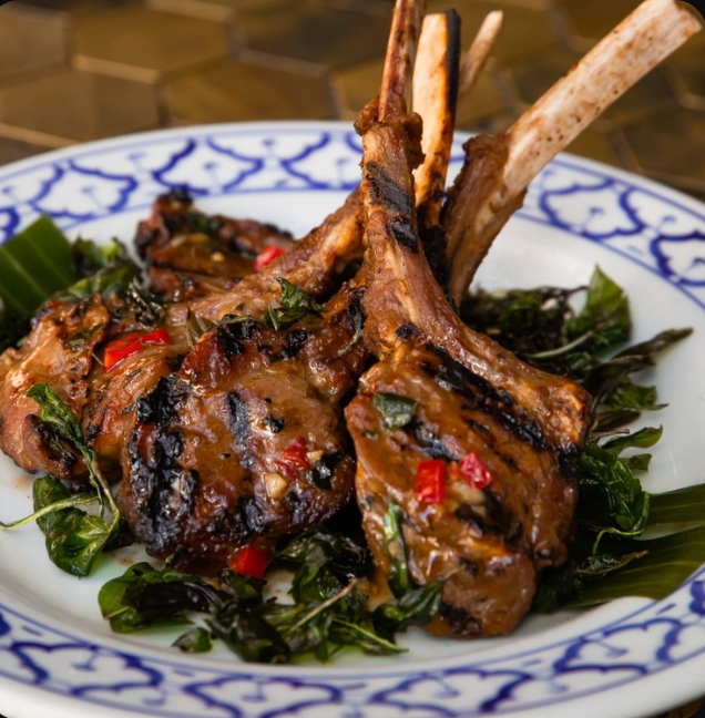 Succulent Basil Lamb: A Thai Flavor Explosion